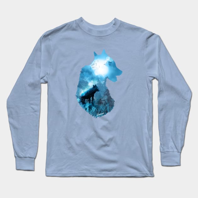 Glacial Dawn Long Sleeve T-Shirt by DVerissimo